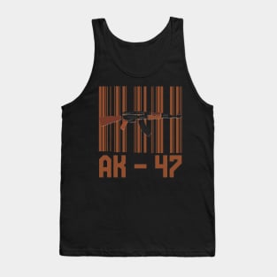 ak-47 barcode Tank Top